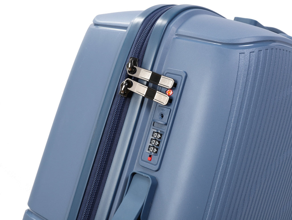 Troler Mirano Turin, 55 cm, Albastru - TROLERE - Mirano - Mirano - Blue - Mirano - Trolere - Troler