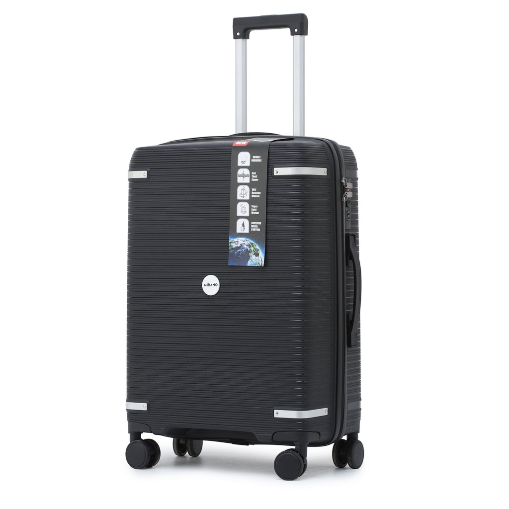 Troler Mirano Verona, 75 cm, Negru - TROLERE - Mirano - Mirano - L - Mirano - Trolere - Troler