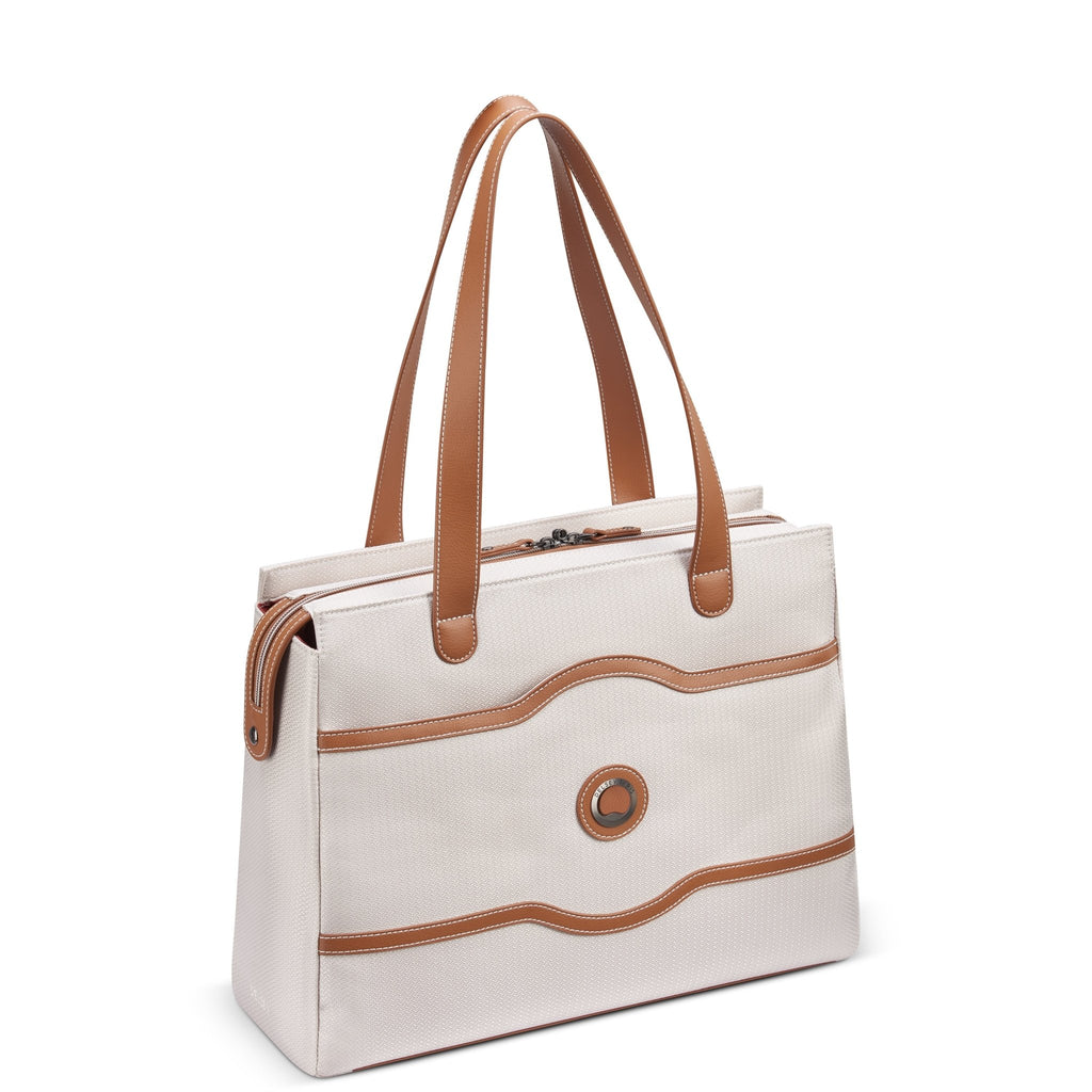 Delsey Chatelet hand bag, Angora - GENTI DE MANA - Delsey - Mirano - White - Trolere - Troler