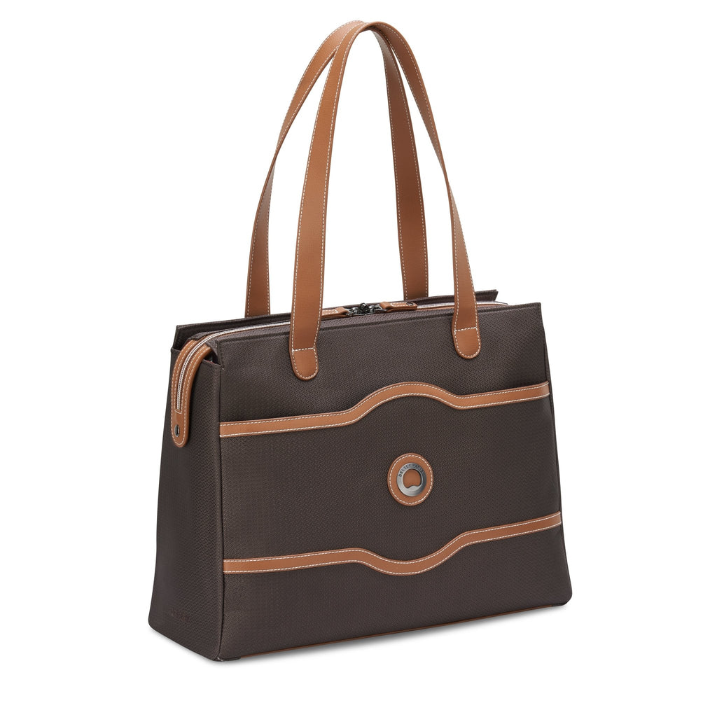 Delsey Chatelet hand bag, Chocolate - GENTI DE MANA - Delsey - Mirano - Brown - Trolere - Troler