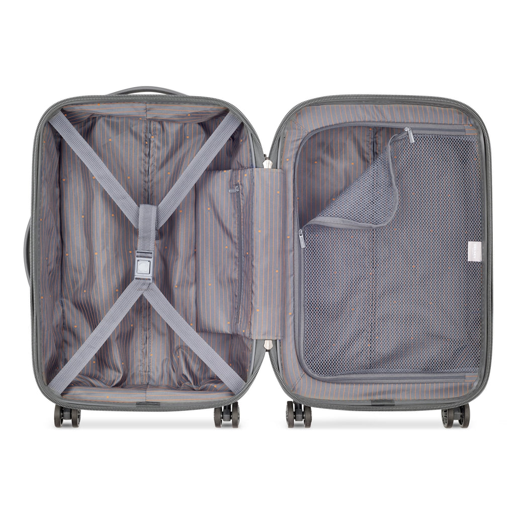 Delsey Paris, Caumartin 55 cm, Steel Grey - TROLERE - Delsey - Mirano - Delsey - Delsey Special - Trolere - Troler