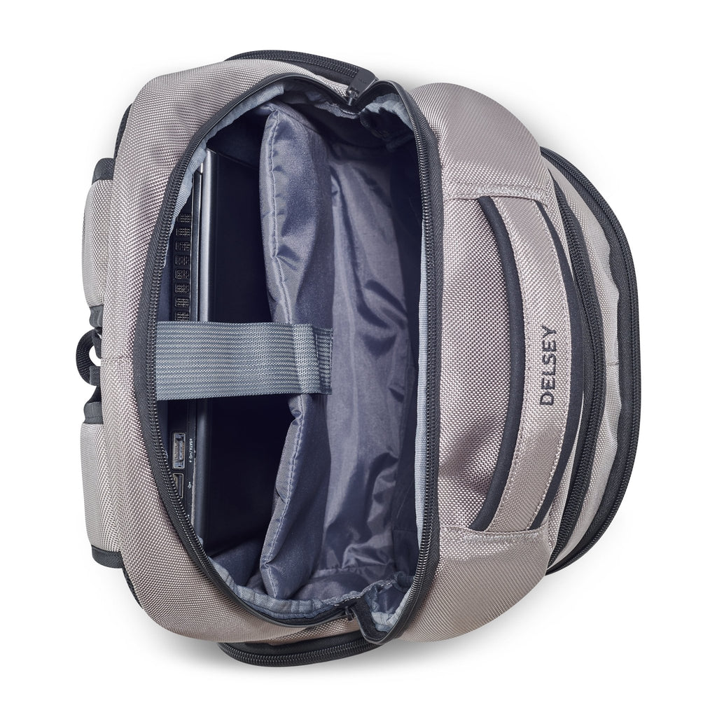 Rucsac Delsey Paris, Flier, Gri - Rucsacuri - Delsey - Mirano - Delsey - Grey - Trolere - Troler
