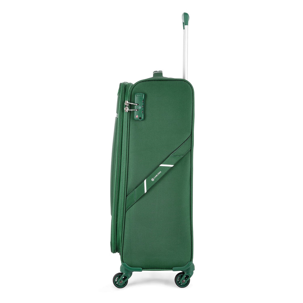 Troler Carlton Amberlite, Marca Engleza, 55 cm, Verde - TROLERE - CARLTON - Mirano - Carlton - green - Trolere - Troler