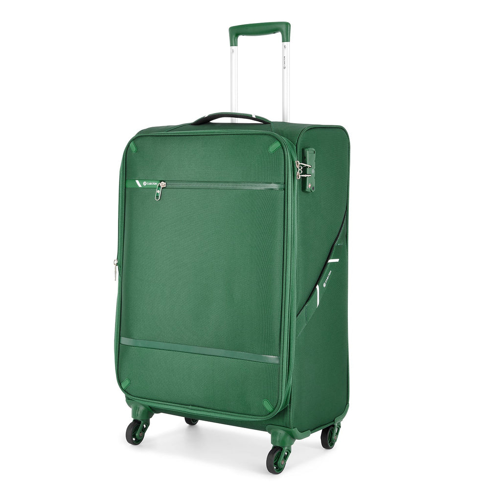 Troler Carlton Amberlite, Marca Engleza, 78 cm, Verde - TROLERE - CARLTON - Mirano - green - L - Trolere - Troler